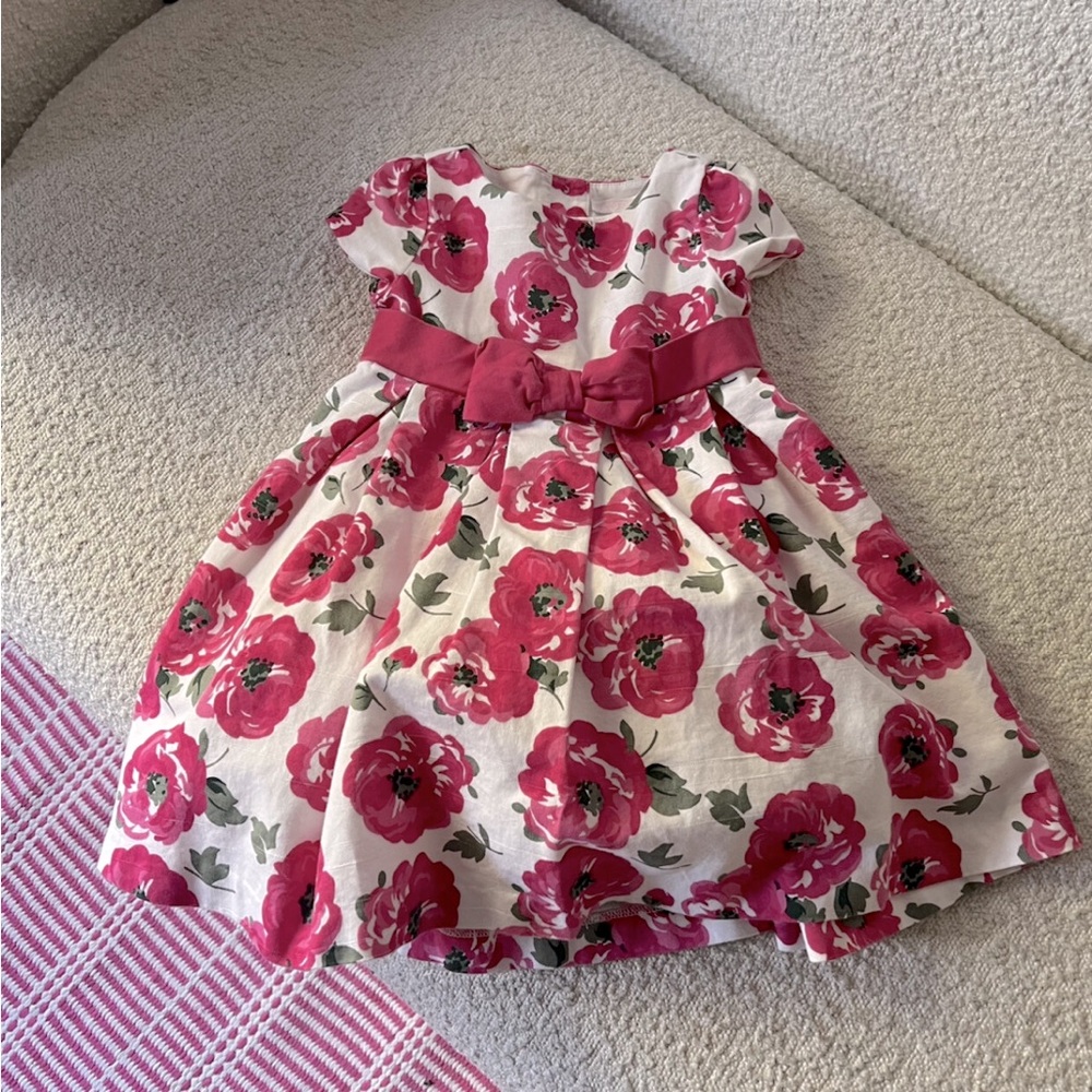 Janie & Jack floral party dress